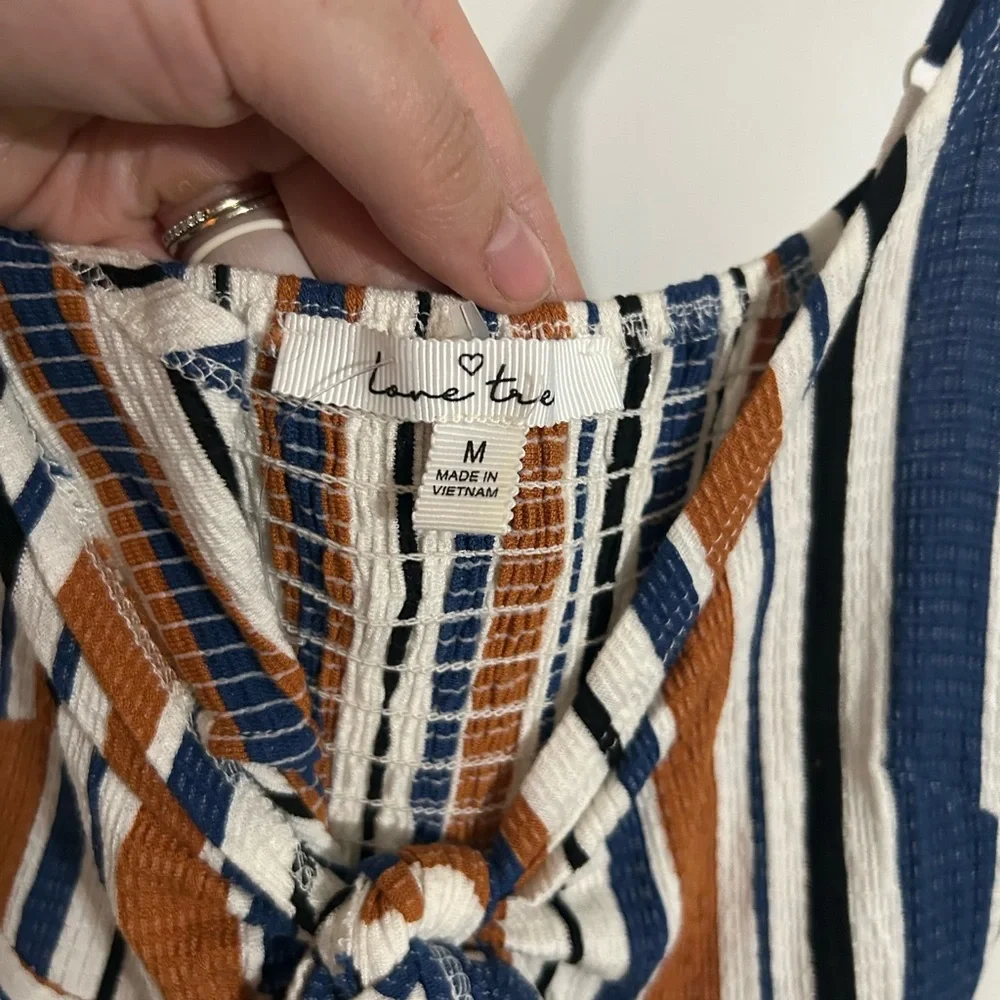 Love Tree Multicolor Striped Midi Dress - Picture 6 of 6